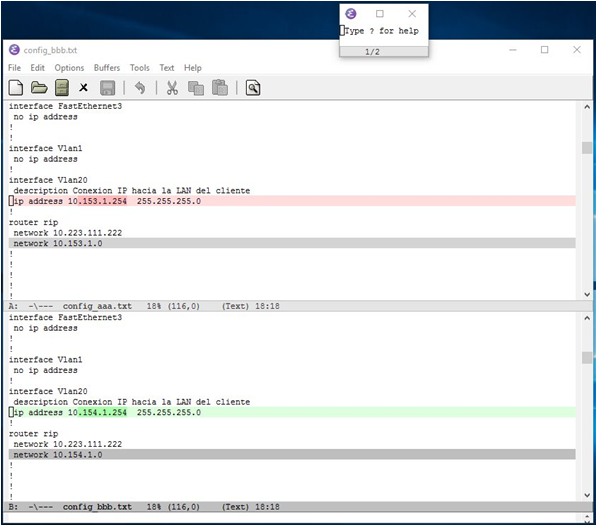 05 Emacs diff